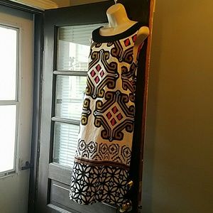 Women Sleeveless Colorful Dress, Ju